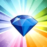 jewel quest - match 3 games android application logo